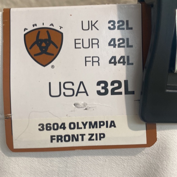 Ariat Olympia Front Zip Euro Seat - Picture 6 of 8